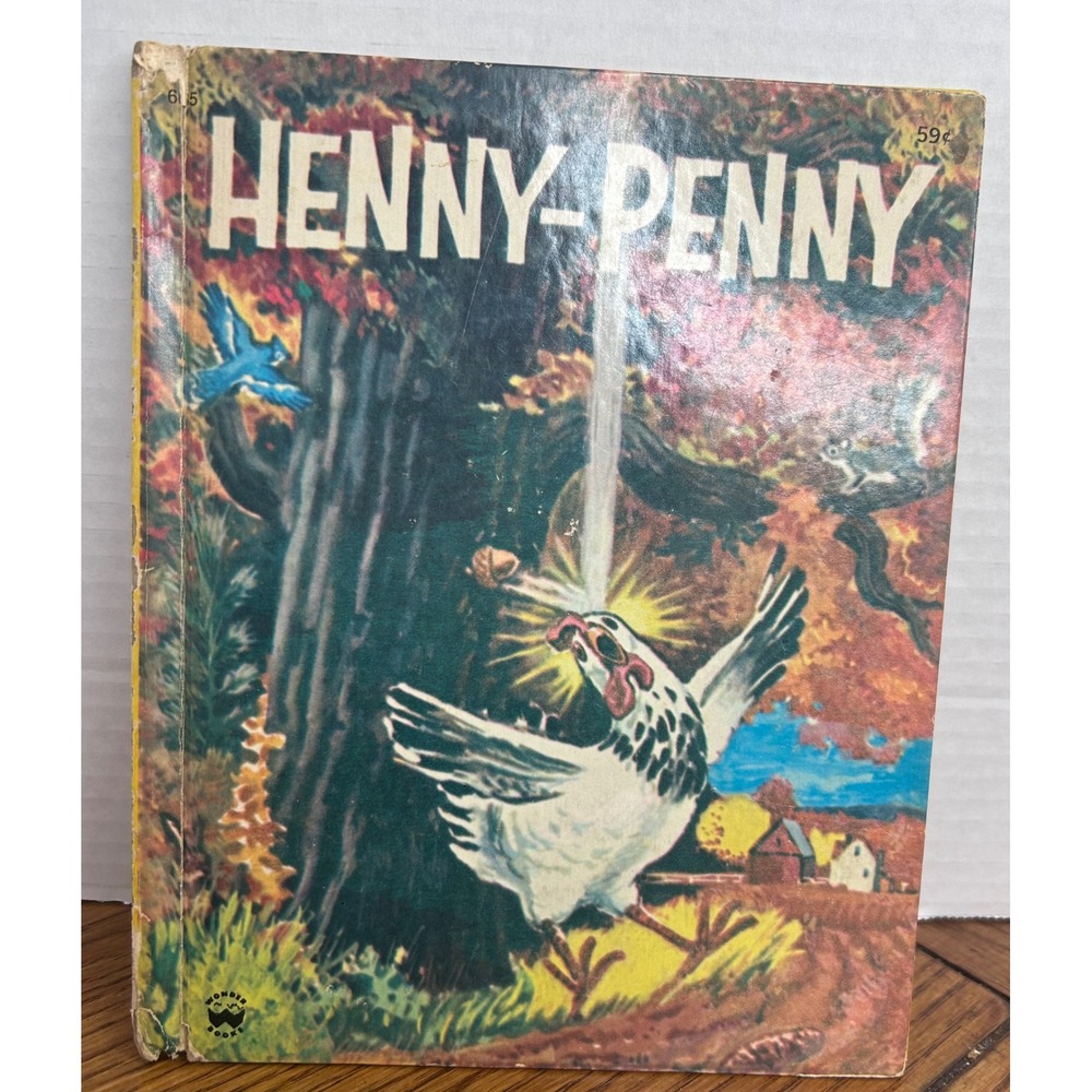 Vintage Henny-Penny Wonder Books James Ponter 1976 Printing Hardcover Childrens